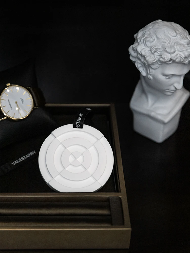 New arrival Wholesale  wardrobe fragrance sachets Car Air Freshener Aroma Ceramic Scented Cay Scented Plaster