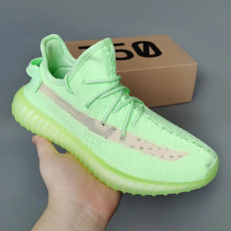 Высококачественные оригинальные дизайнерские Светоотражающие кроссовки Yeezy по оптовой цене V2 Yezzy 350 повседневная спортивная обувь для