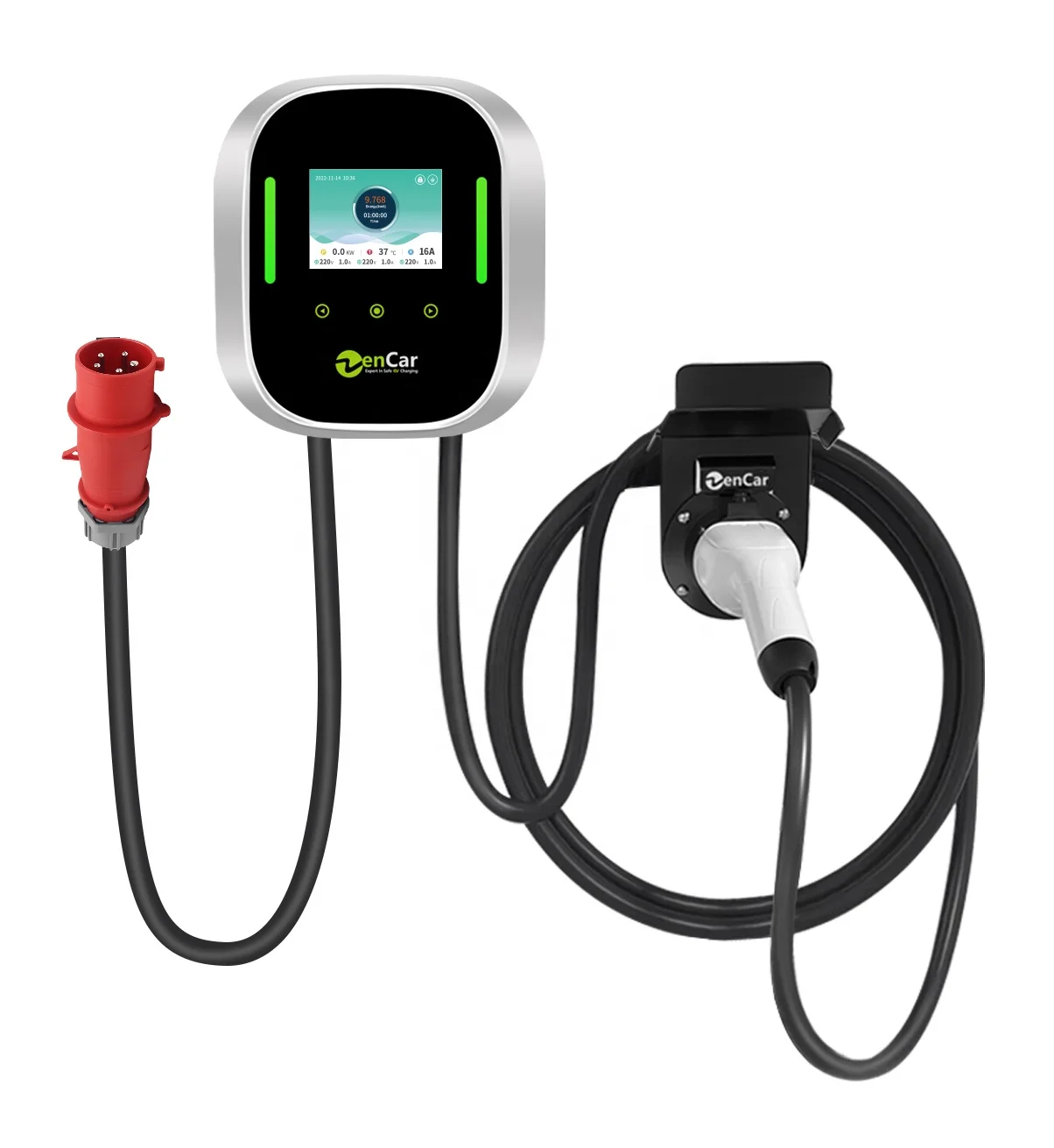 Ev charger station ac 11 kw manufacturer of zencar  car chargers with with Dynamic Load Balancing function