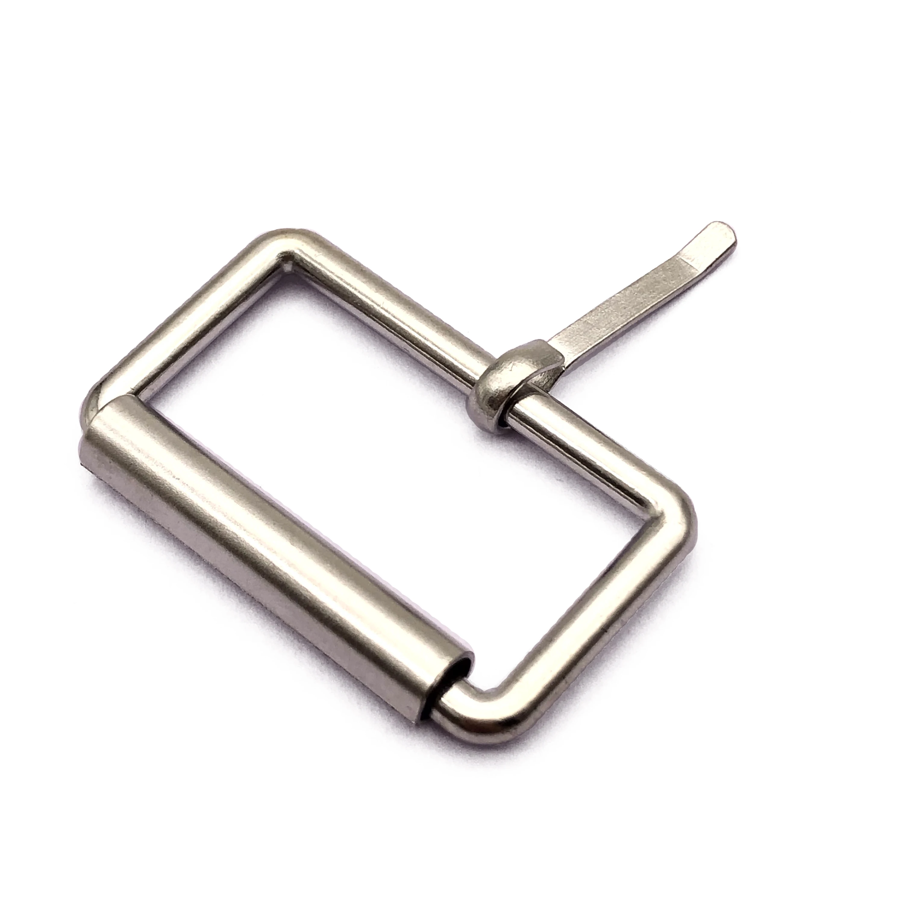 High quality metal alloy pin belt buckle 33mm nickel buckle garment accessories