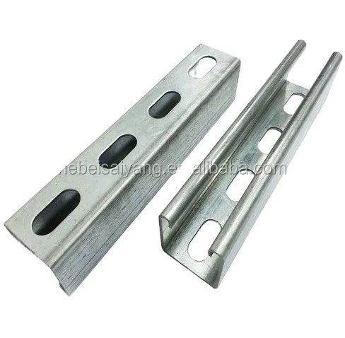 Pre-Galvanized Strut Channel Unistrut C Channel Steel  Factory