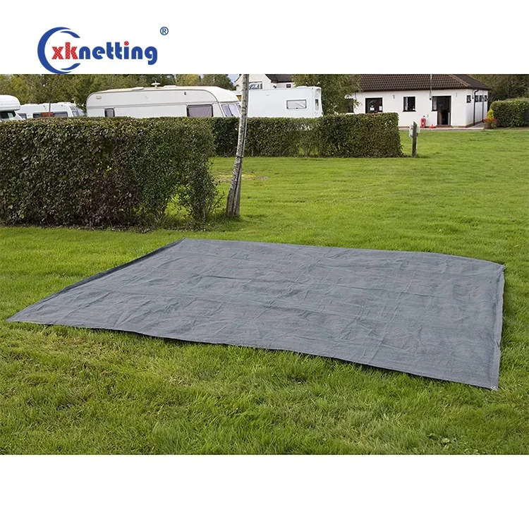 High quality Grey 280gsm Tent Groundsheet Awning Carpet Camping Mat
