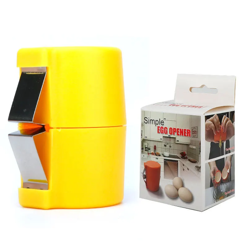 Factory Direct Multifunctional Cooking Kitchen Tool Egg Shell Opener Cutter for Raw Egg Cracker Egg Breaker Separator