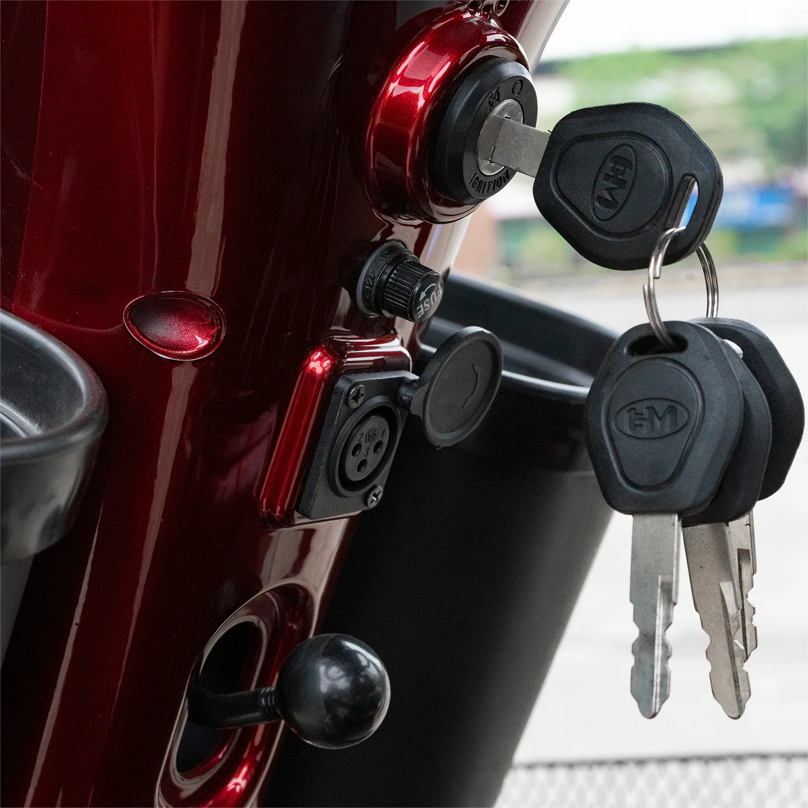 Oversized Storage Space Senior Mobility Scooter Electric 4 Wheel 2 Seater Four Wheel Electric Scooter For Adults