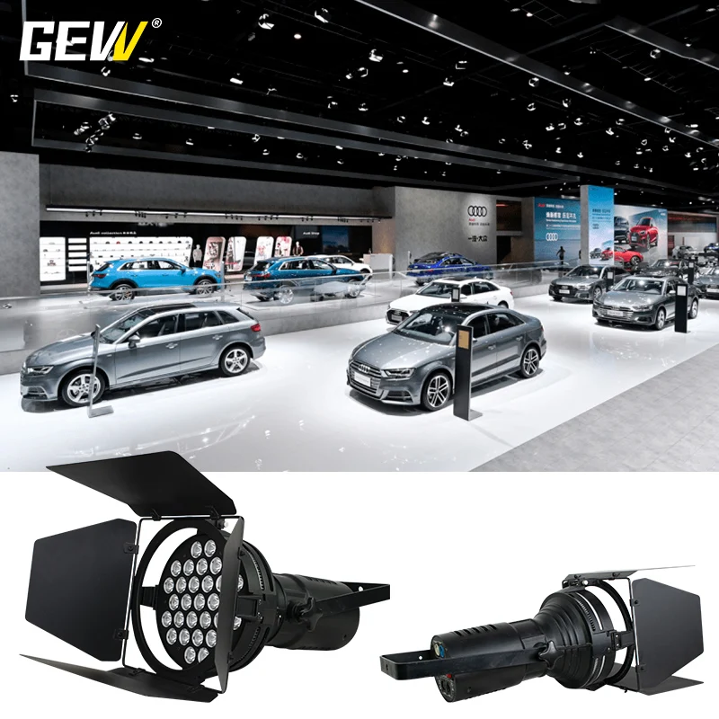 GEVV Светодиодный прожектор для автосалона 31x10 Вт белого цвета