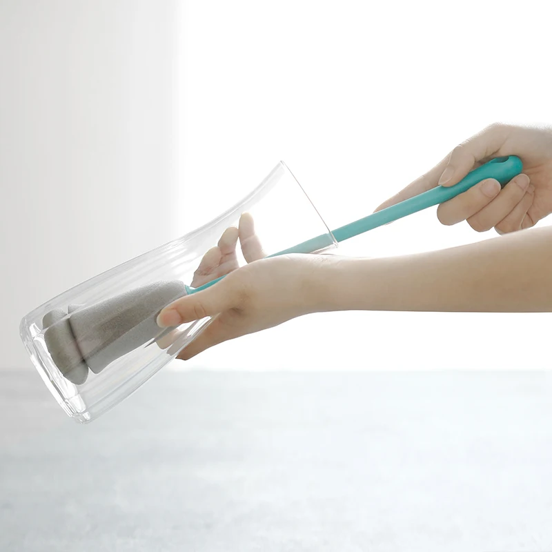  Удобные кухонные аксессуары инструмент для чистки кухни губка щетка вина стеклянная бутылка кофе чая