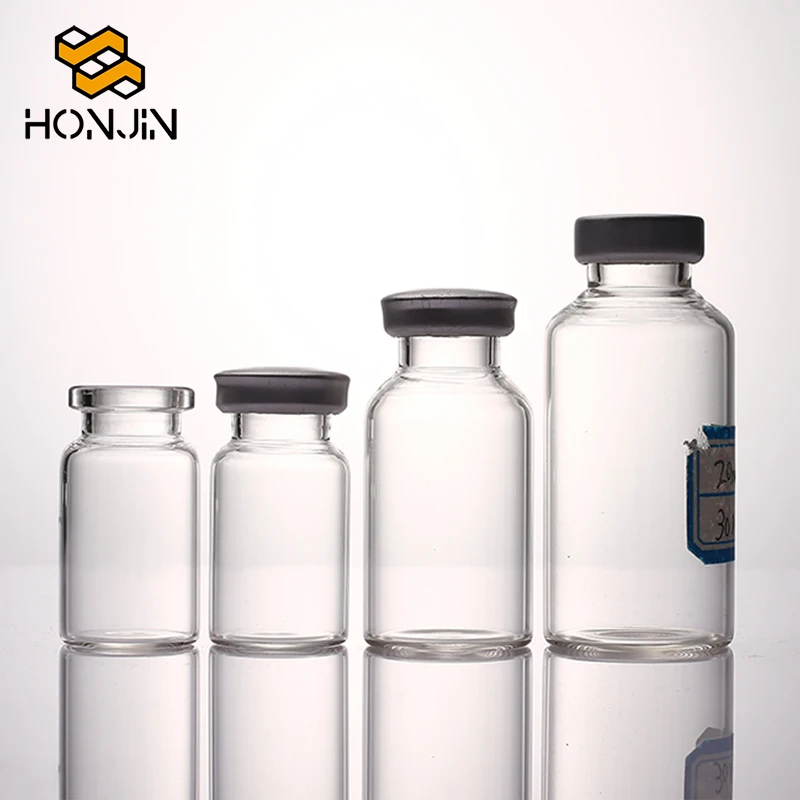 8R 11.5ml ISO Standard Size Round Bottle Vials Injection Vial Glass Bottle 10ml