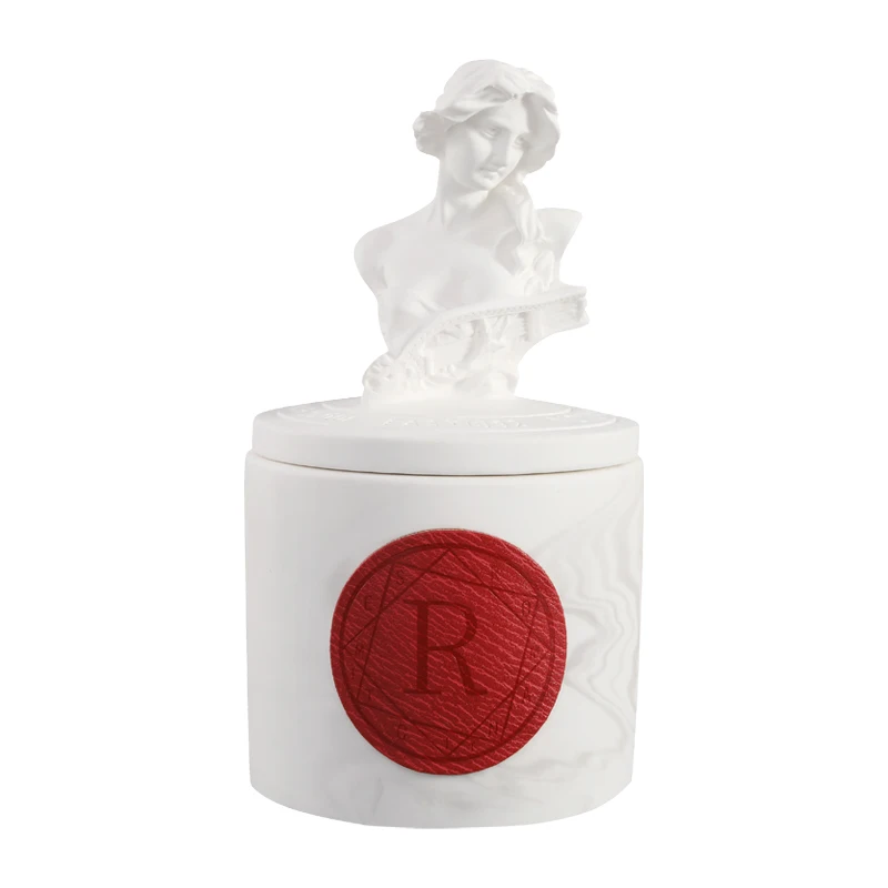 Statue Aromatherapy Candle Indoor Essential Oil Soy Wax Aromatherapy Fragrance Aromatherapy Cup Souvenir Gift Box Set Small