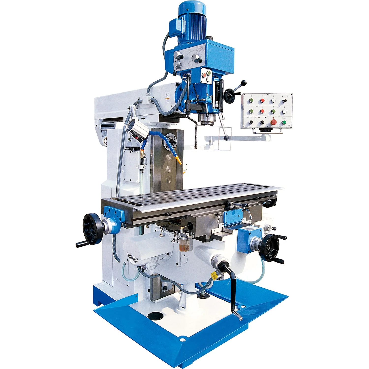X6332Z TTMC Universal Radial Milling Machine, Ram Type Milling Machine ISO 40 Spindle Taper