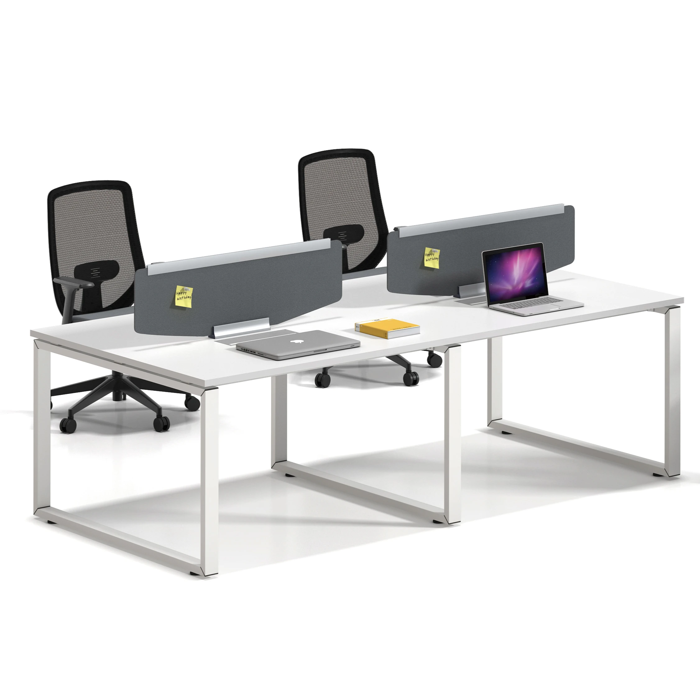 Modular Office Furniture 4 6 Seaters Office Work Station MFC Office Desk Workstation