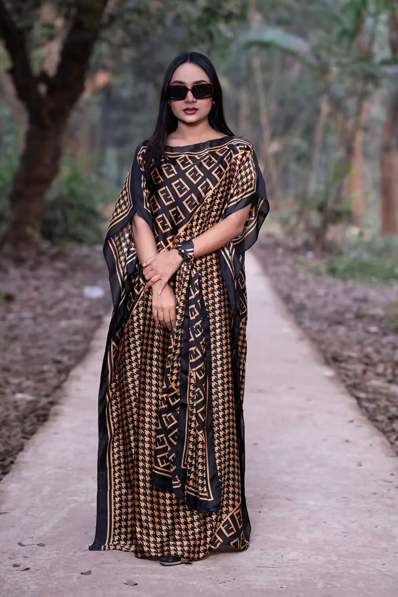 Latest Design Manufacturer Custom Islamic Printed abaya femmes robe musulmane Long Modest Dress Modesty Abaya Coat For festival