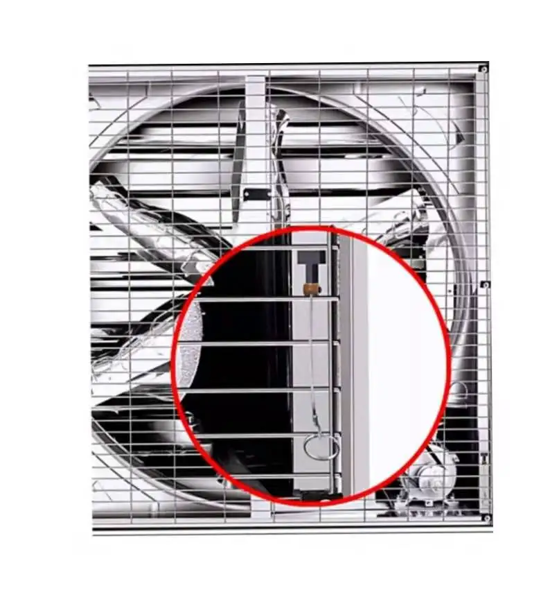 Alibaba gold supplier Low noise Cooling 50 inch hundred revolution heavy hammer exhaust fan for Factory Greenhouse Poultry Farm