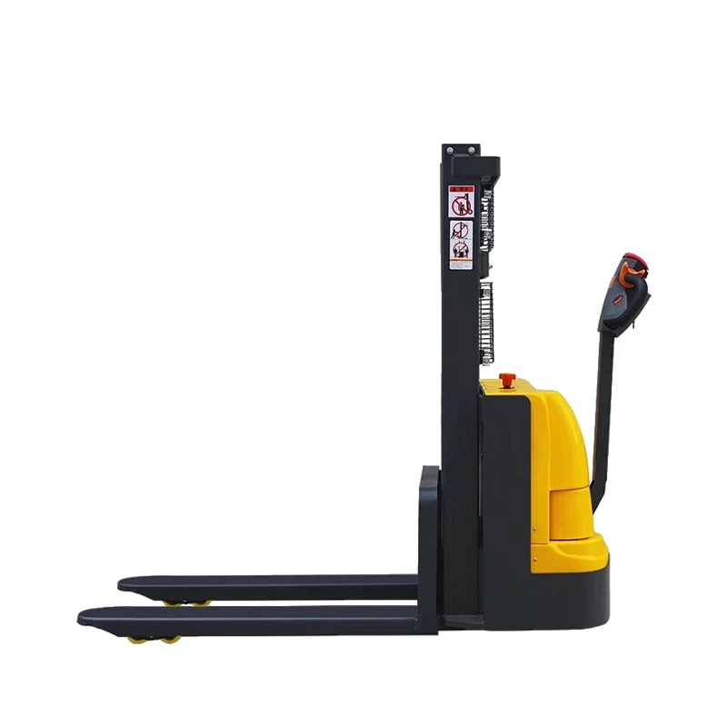 Manual Pallet Lifter Electric Forklift Truck 1000kg 1500kg 2000kg Walking Electric Stacker Electric Forklift