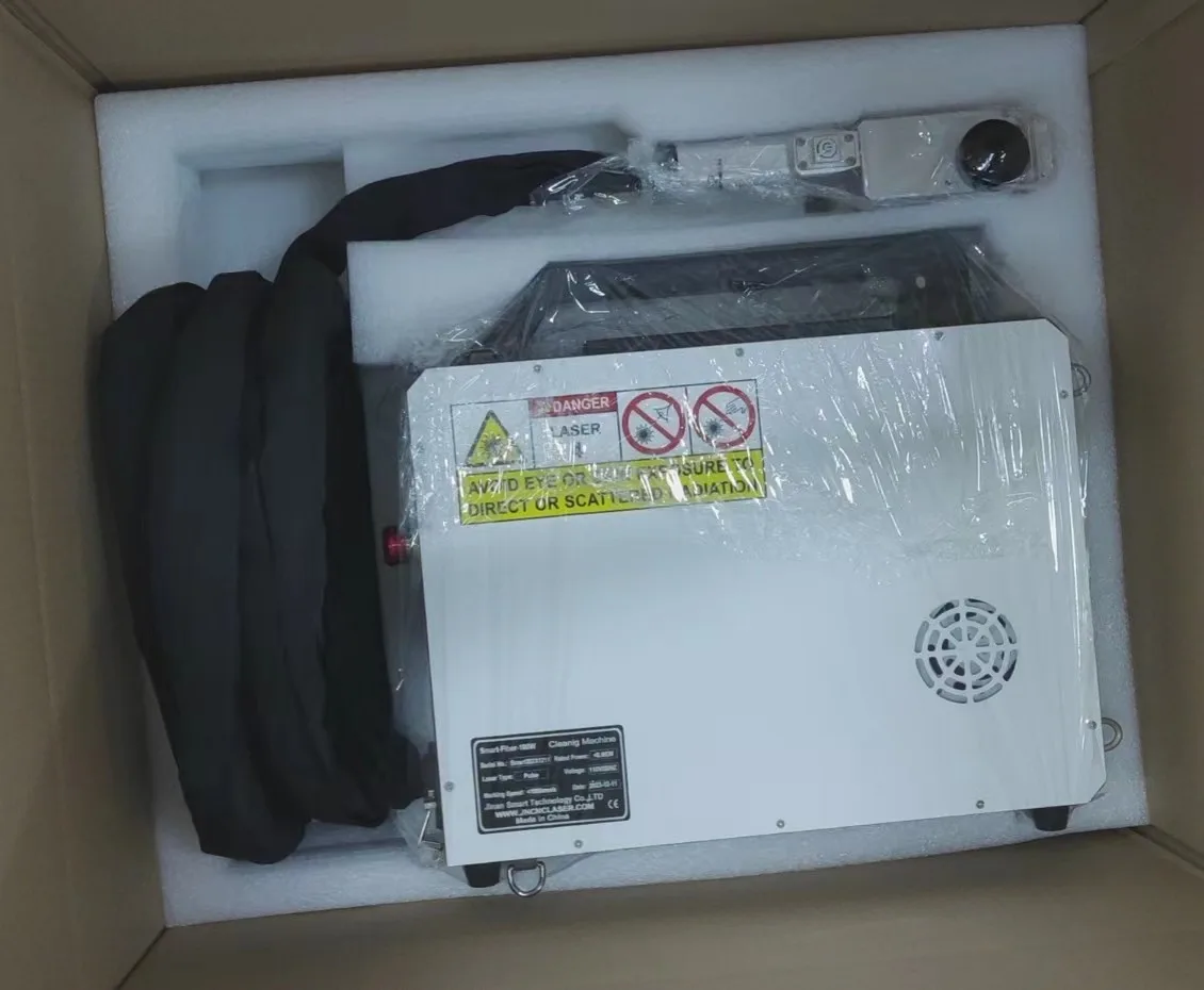 paint coating pulse steel jpt 200w fiber 100w portable laser cleaning machine for auto parts