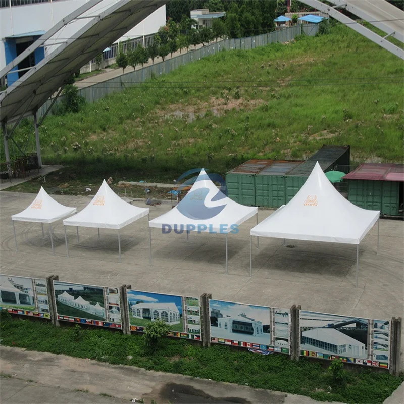 DPS Heavy Duty Aluminum Windproof Waterproof PVC Pagoda Tent Trade Show Wedding Party pinnacle Tent For Outdoor Event & Party