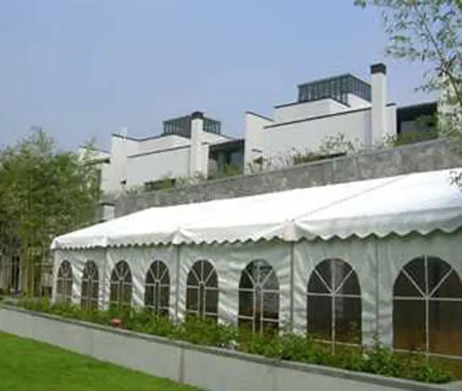 Good price 6x12m outdoor marquee ceremony tent waterproof white wedding tent for banquet