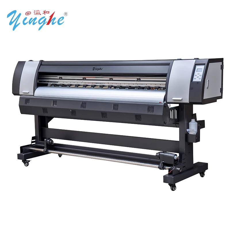 Yinghe Brand Stock Machine For 6FT 1800i Tarpaulin and Sublimation Printing Machine With I3200 Print Head In High Speed