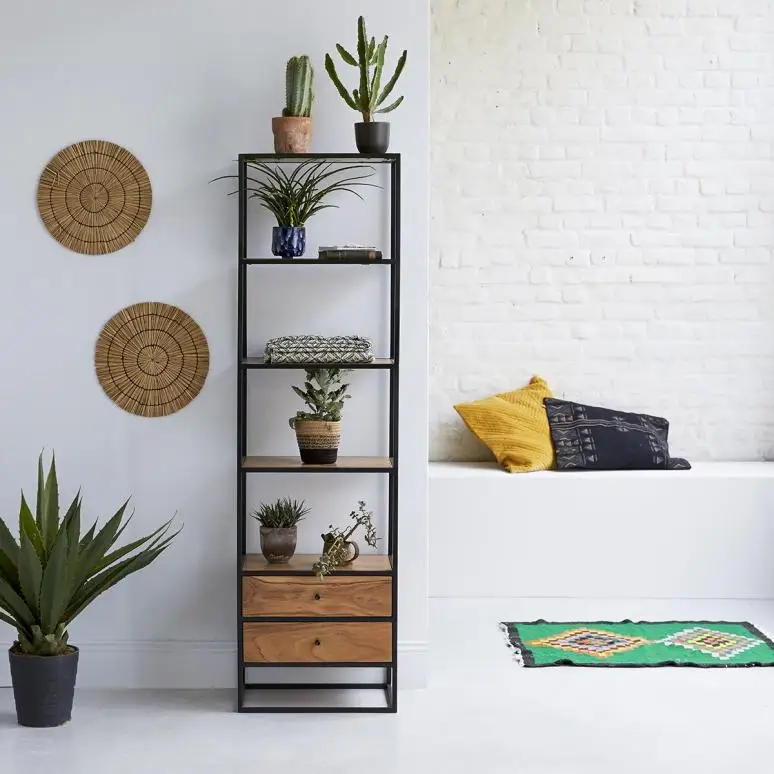 High Quality Selling Mirror Shelf 3 Tier Hanging Wall Shelf Mirror Living Room Display Shelf