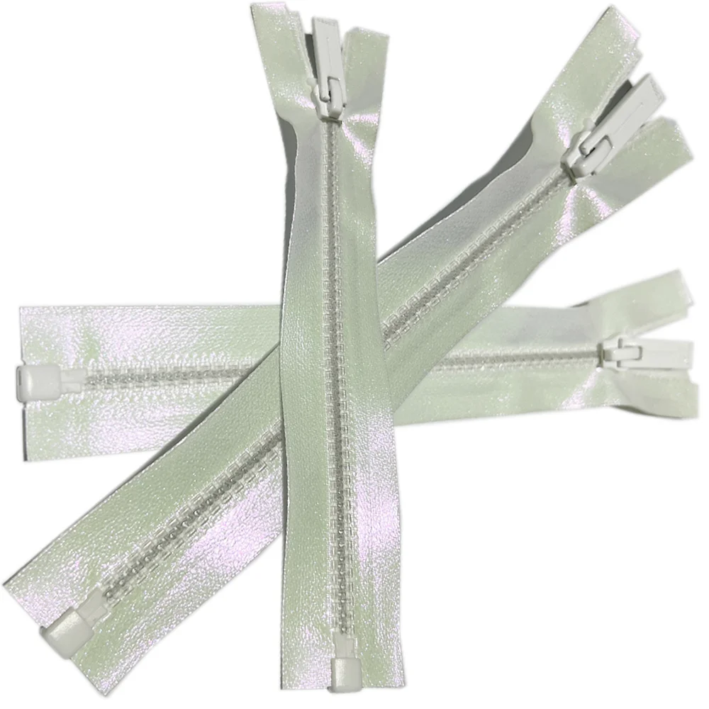 Индивидуальная печать 5 # полимерная Водонепроницаемая молния Закрытая/открытая пластиковая молния полимерная цветная Водонепроницаемая молния