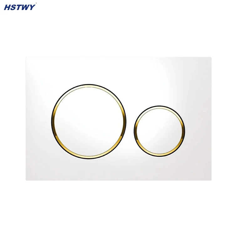 Concealed Cistern Wall mounted Matt Black with Chrome Trims Actuator Flush Plate Push Button F5090-3 Push Panel fit with Sigma20