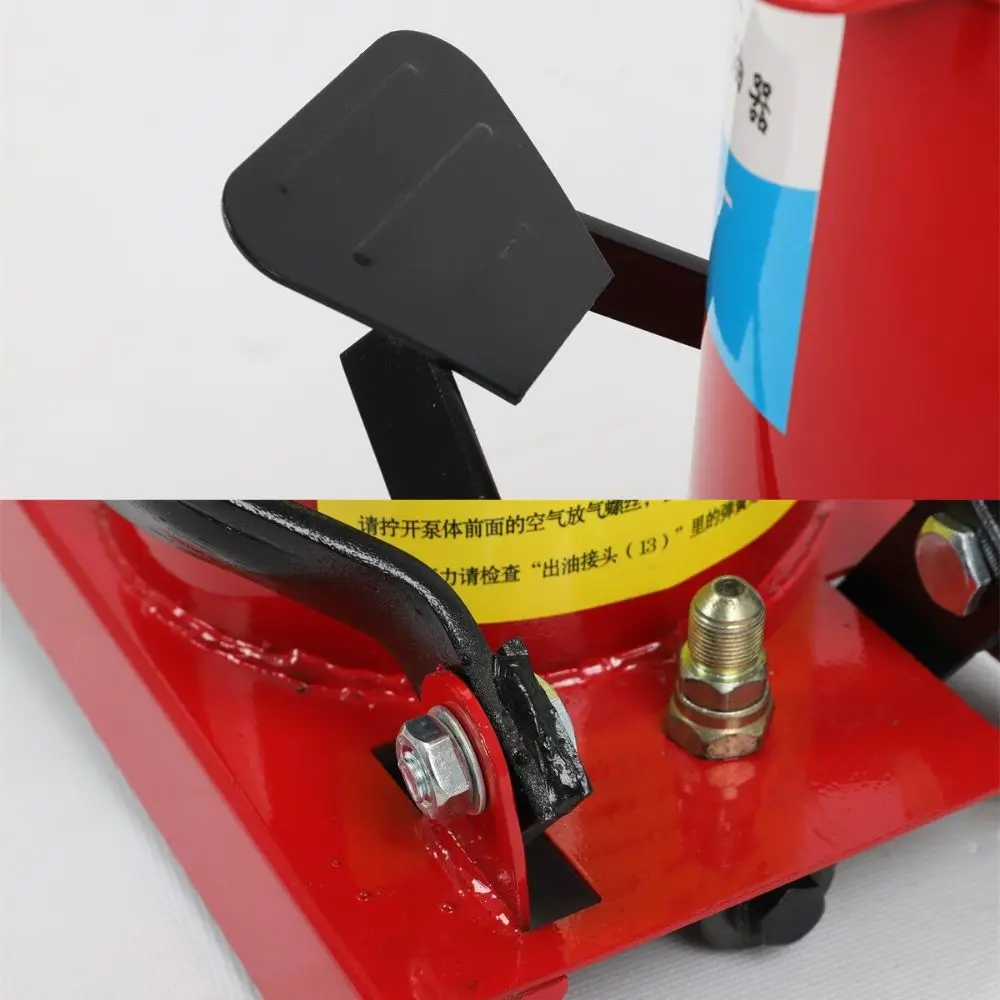 CLAUTOOL High quality Oilerfoot Operated Grease Pump High Pressure Grease Machine 5l 8l10 Liters Pedal Bucket Lubricator Oiler