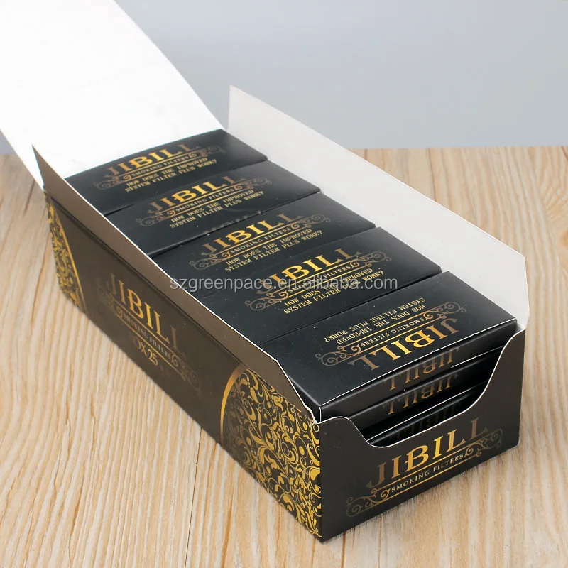 High quality activated carbon filter smoking accessories 8mm Ceramic cigarette filter tips 10pcs per pack