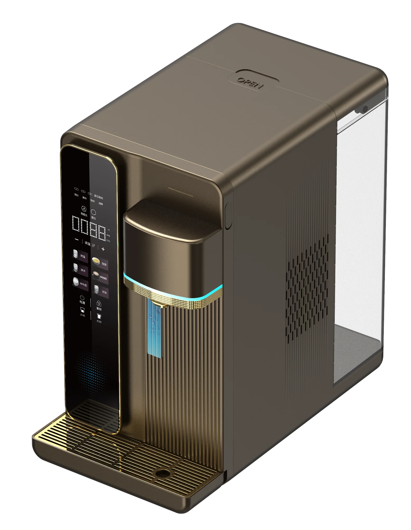 UVC water dispenser with 200G large flux membrane for desktop