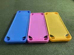 New arrival factory direcrt sales comfortable preschool bed colorful children plastic stackable bed durable bed children