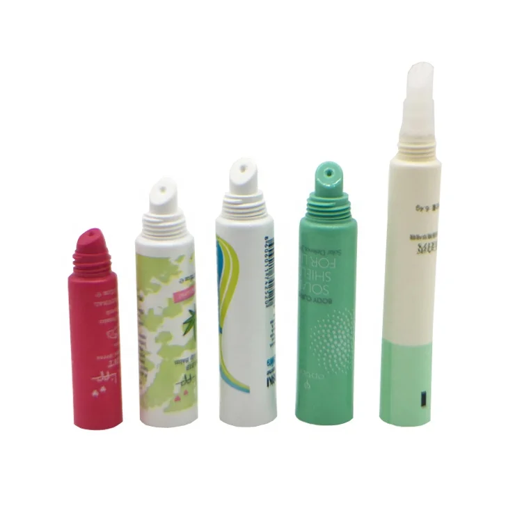 Promotion Red Lipgloss Tube, D16mm Mini Lipgloss Tube Squeeze Tube Lipgloss