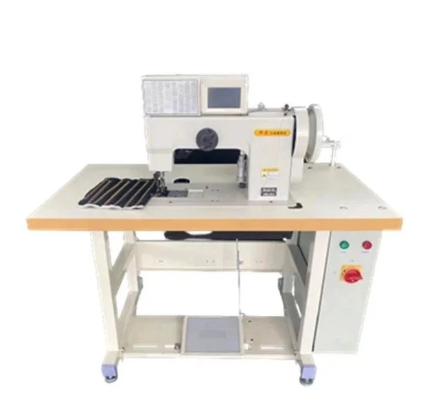 Automobile Leather Seat Embroidery Pattern Thick Thread Sewing Computer Industry Double Needle Heavy Duty Sofa Machine