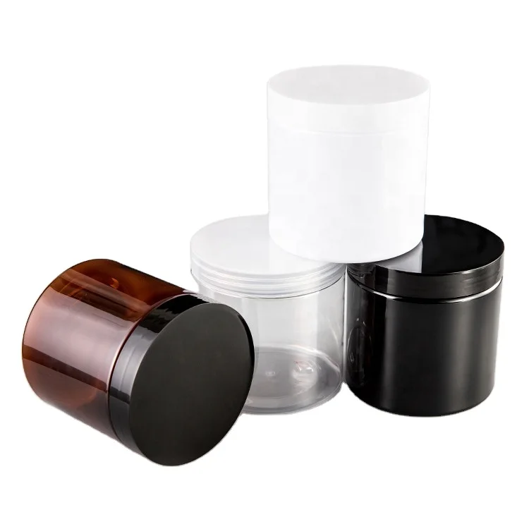 30g 50gm 100grams 200gm 300gm face cream body butter jars plastic cream jar with lids
