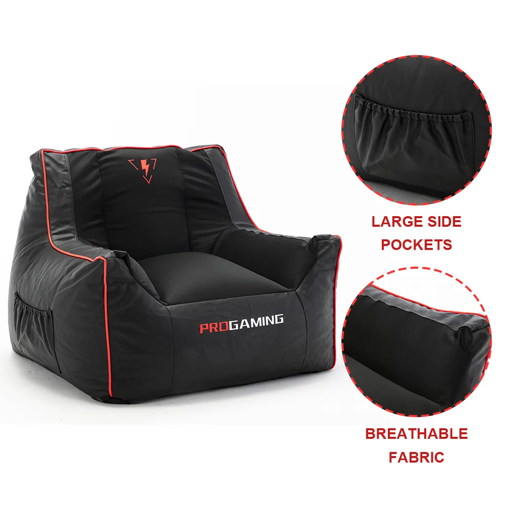 Gaming Bean Bag PU Living Room Bedroom Furniture E-sports Game Room Bean Bag Sofa Chair