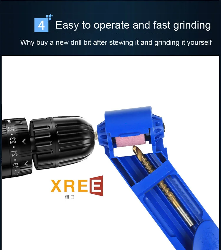 Hot selling universal Fried Dough Twists grinder portable angle fixture small tool repair drill grinder