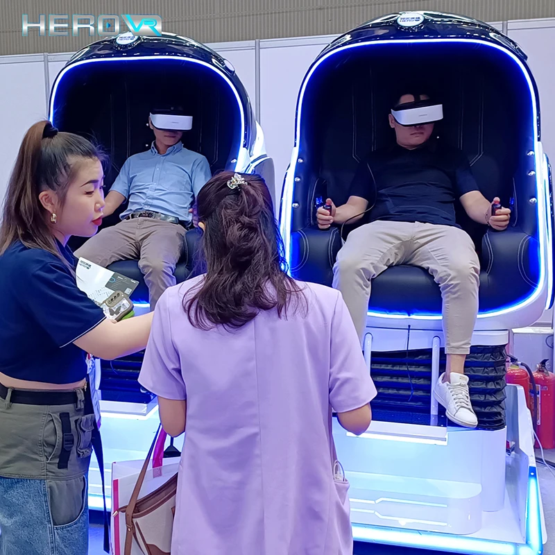 HEROVR Shopping Malls Fast Return Investment Fun Futuristic Experience Customized 9d VR Cinemas for Kids