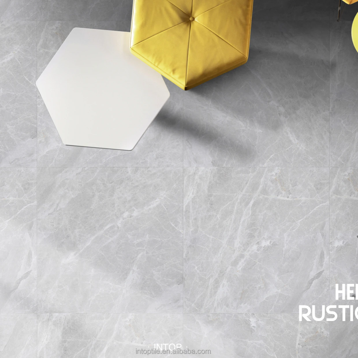 600x600mm  porcelain tile matte surface non-slip  grey color new design bathroom floor and wall tiles