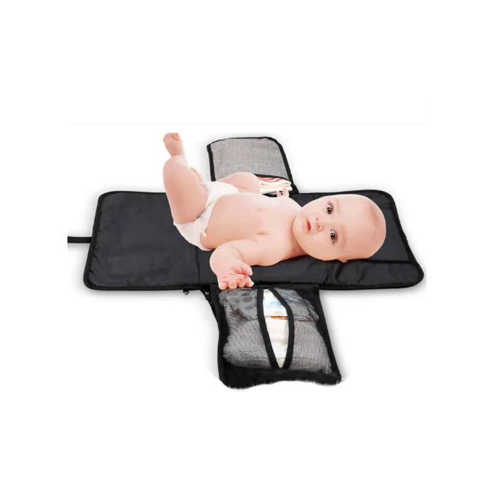 Baby supplies & products Stroller Strap foldable baby portable diaper bag changing mat portable diaper changing pad