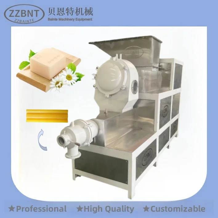 ZZBNT Soap Machine Price 300kg/H Small Scale Toilet Soap Mixer/Plodder/Cutting/Packing Making Machine Soap Equipment