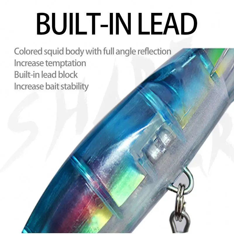 14cm 40g Swim Bait Pike Hard Bait Fishing Lure Minnow Lures Fishing Wobbler Squid Skirts Hard Lure Stick Bait