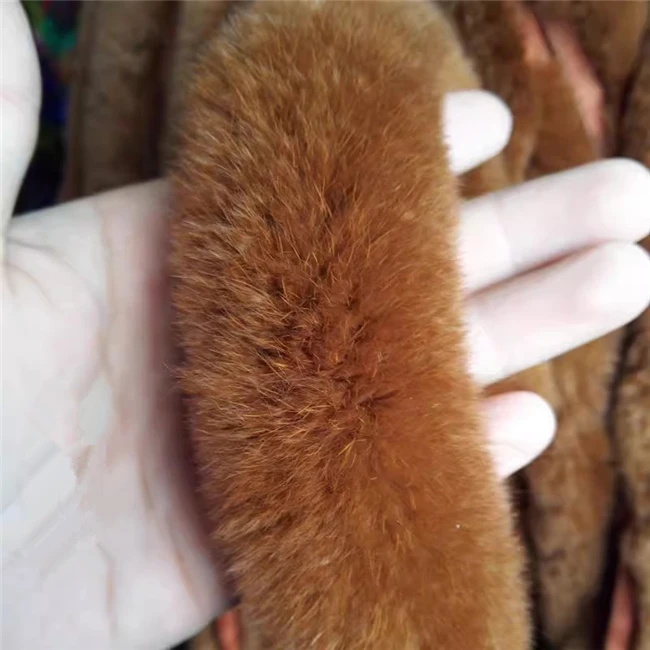 Customized Color Wholesale Rabbit Fur 2cm