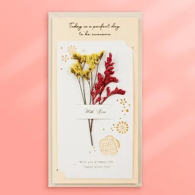 Manufacturer Hot Sale Foldable Greeting Cards Wedding High Quality Greeting Card