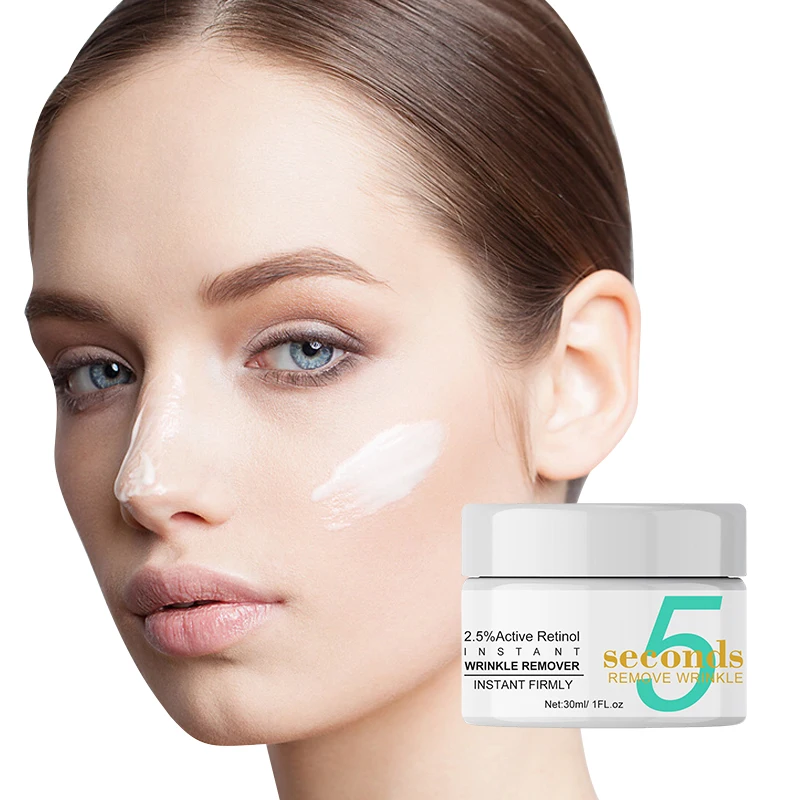 OEM Private Label Retinol Face Cream With AHA 30% BHA2% Anti Aging Anti Fine Lines Wrinkle Facial Cream Skincare Products