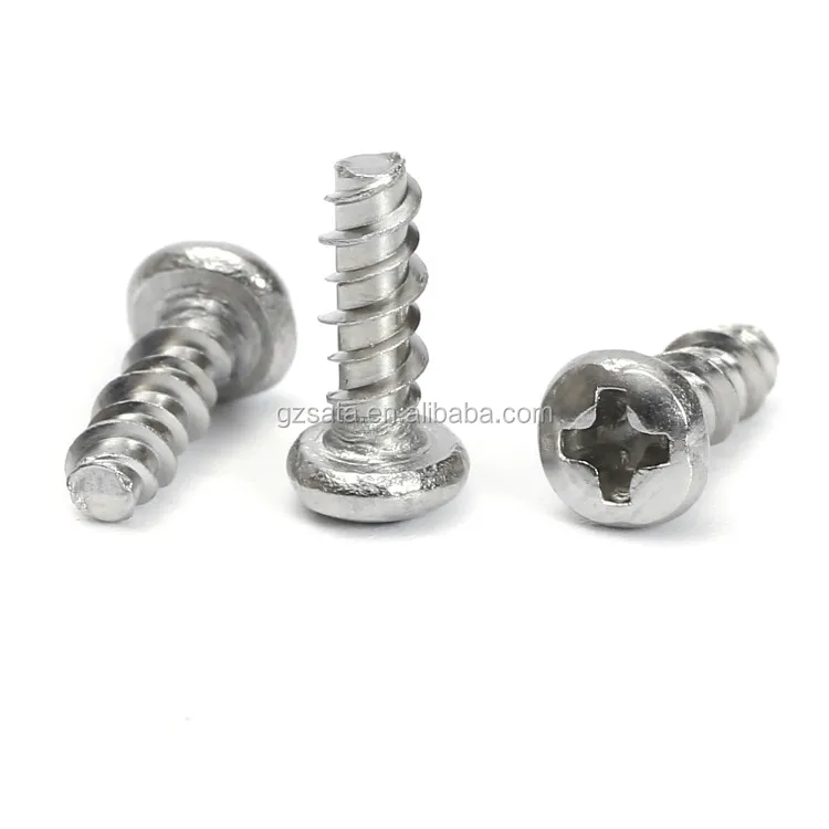 Mcmaster Carr High-Strength 410 Stainless Steel Phillips Rounded Head Thread-Forming Screws for Brittle Plastic