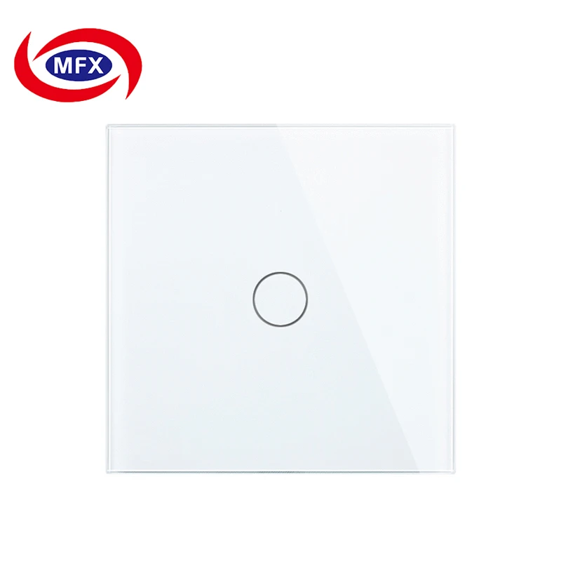 shenzhen factory switch panel glass switch socket cover glass touch tempered glass faceplate panel