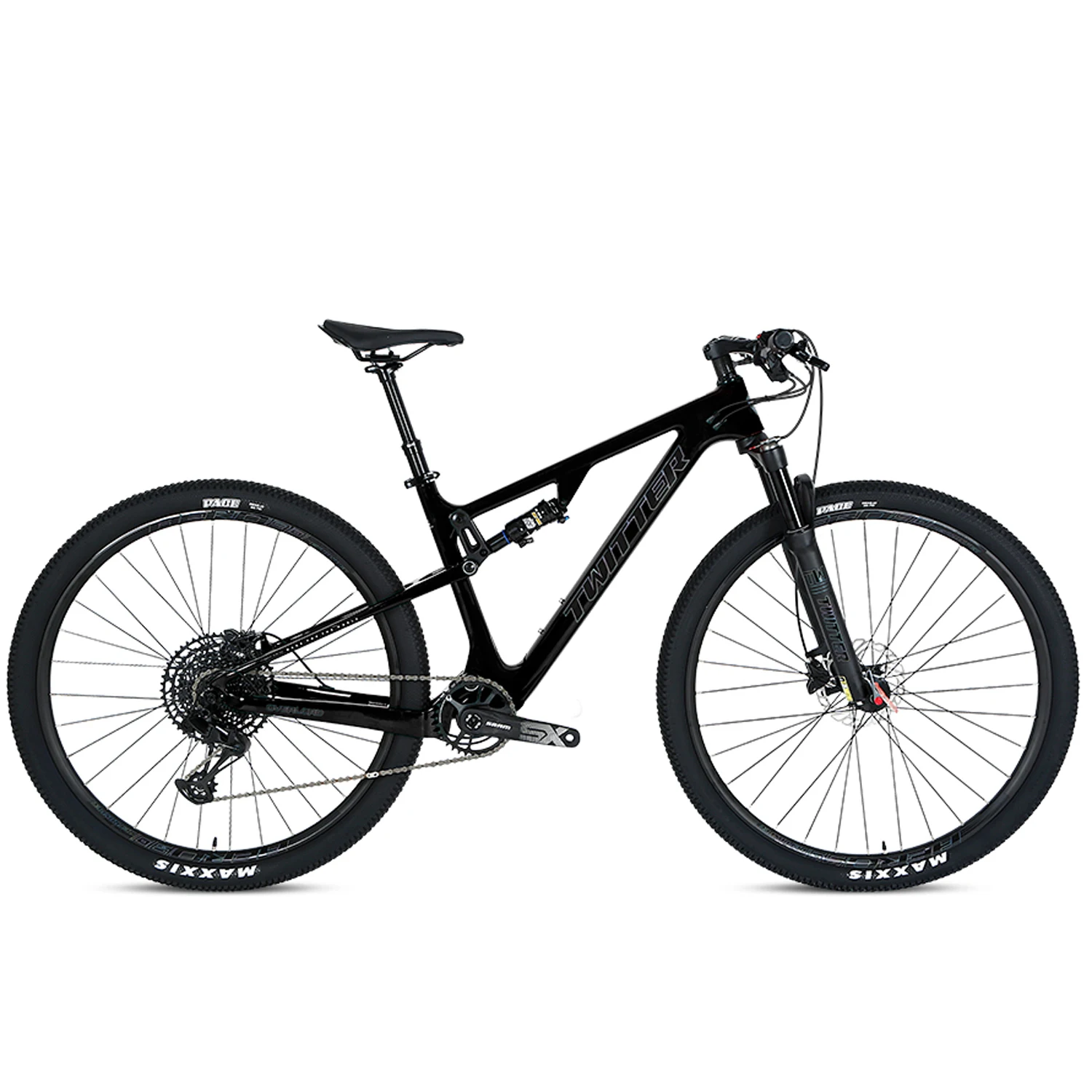 12 Speed full suspension Carbon Fiber 29 inch Mountain Bike Bicycle