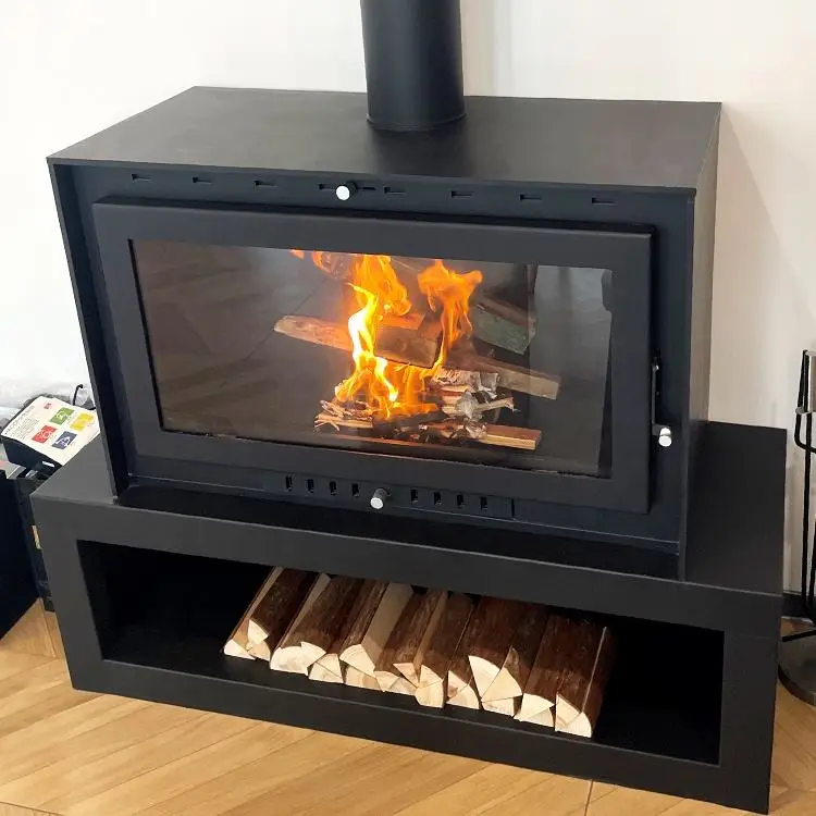 European Free-standing and Inserted Wood Stove Wood Burning Stove Log Burner Wood Heater