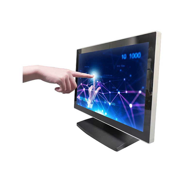 True Flat 21.5 inch Aluminum Frame Metal Shell Capacitive Monitor Touch Screen Touch Monitor