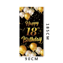 2023 new arrival polyester big size outdoor happy birthday flag custom flag banner