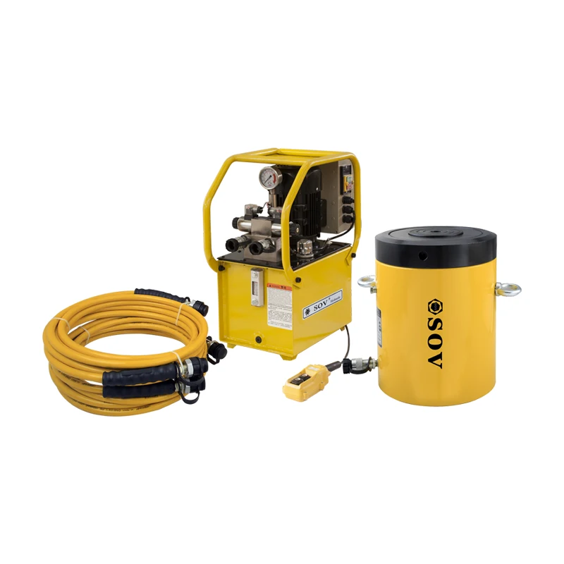 300 ton Industrial Hydraulic jack cylinder for construction