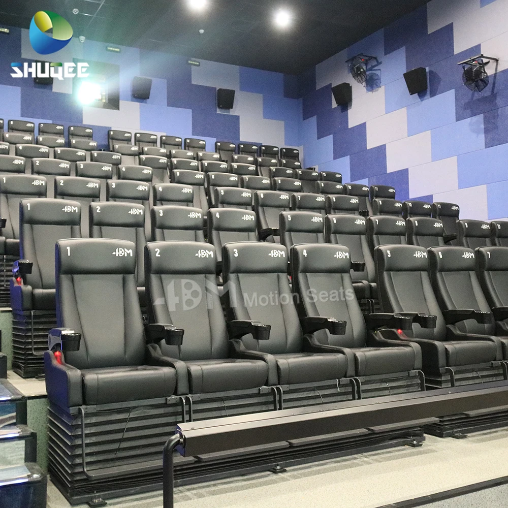 Manufacturer screens 3D 4D cinemas 5 d cinema equipment with new technology