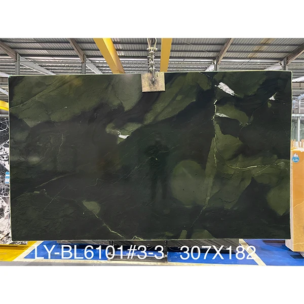 Dark Green 2cm  Avocatus Quartzite For Kitchen Counter Top Wall Tiles